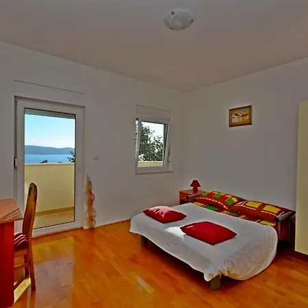 In Kastel Sucurac With Sea View, Balcony, Air Conditioning, Wifi 570-3 公寓 *